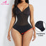 Women Slimming Bodysuit Sexy Mesh Thong Shapewear Backless Body Shaper Waist Trainer Corset Invisible Bodysuit Sexy Lingerie - 31205 Find Epic Store