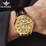 OUPINKE Hollow Skeleton Automatic Genuine Leather Top Brand Luxury Wristwatch - 200033142 Find Epic Store
