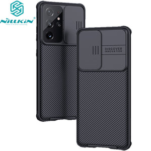 Armor Black Color Case - For Samsung Galaxy S21 S20 Ultra Plus FE M51 M31s A71 A51 A72 A52 A32 5G Back Cover Case Camera Protection ForNote20Ultr - 380230 Find Epic Store