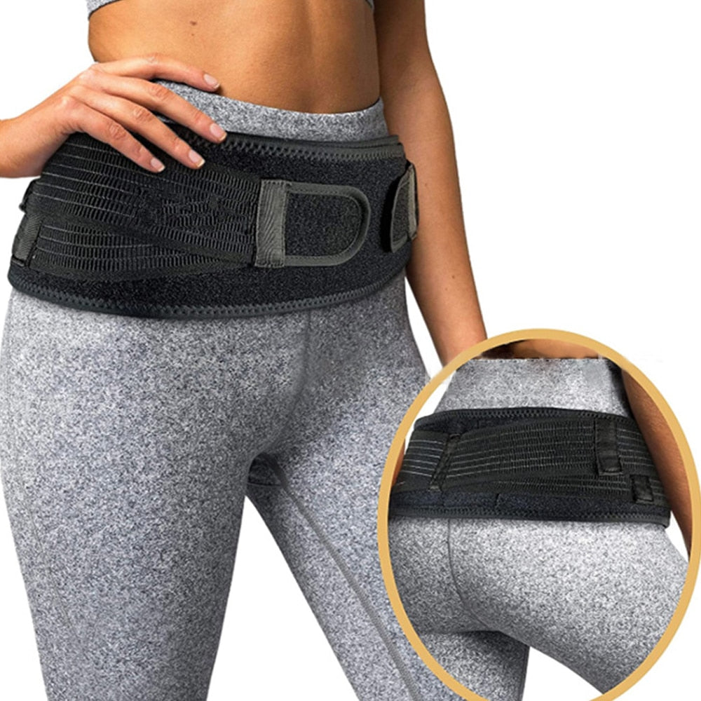 Sacroiliac Support Hip Belt Posture Correction Belt Compression Waist Hip Belt Breathable Postpartum Recovery Correction Belt - 200001427 Find Epic Store