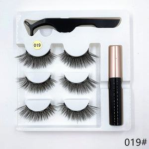 Magnetic eyelashes 3d mink lashes 3 pairs natural eyelashes Magnetic eyeliner set eyelash extension supplies eye makeup - 201222921 019 / United States Find Epic Store