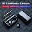 True 3D Stereo Sound Wireless Earbuds Bluetooth 5.0 Touch Control Waterproof Sport Headset With 3300mAh Charging Box IOS Android - 63705 Find Epic Store