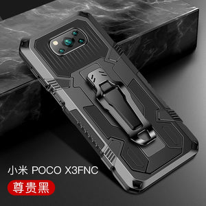 Black Color Case - Shockproof Case For Xiaomi POCO X3 NFC Redmi Note 10 9 9S 7 8 5 10 Pro 9A 9C For Xiaomi POCO X3 Rugged Hybrid Armor Stand Covers - 380230 For POCO X3 / Black / United States Find Epic Store