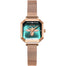 Luxury Bracelet Leather Strap Watch - 200363144 steel green / United States Find Epic Store