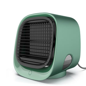 300ml Air Cooler Fan Mini Desktop Air Conditioner USB Portable Circulator Cooler Purifier Humidification For Office Bedroom 2021 - 618 Green Color / United States Find Epic Store