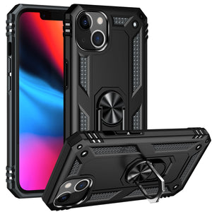 Design for iPhone 13 & iPhone 13 Pro Max Case, Military Grade Protective Phone Case Cover with Enhanced Metal Ring Kickstand - 380230 Find Epic Store
