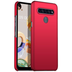 Ultra Slim Smooth Touch Silicone Case For LG Velvet Stylo 6 K61 V60 Ultra Thin Simple for LG phone case Velvet Stylo 6 K61 V60 - 380230 For LG V60 / Red LG phonecase / United States Find Epic Store