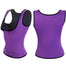 Women Sauna Sweat Vest Weight Loss Shapewear Waist Trainer Tummy Slimming Sheath Workout Body Shaper Corset Fitness Slim Top - 31205 Purple / S / United States Find Epic Store