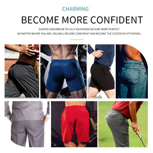 Men's Padded Brief Hip Enhancing Butt Lifter Booty Enhancer Boxer Underwear Male Padding Shapewear Booster Liftting Body Shaper - 200001873 Find Epic Store
