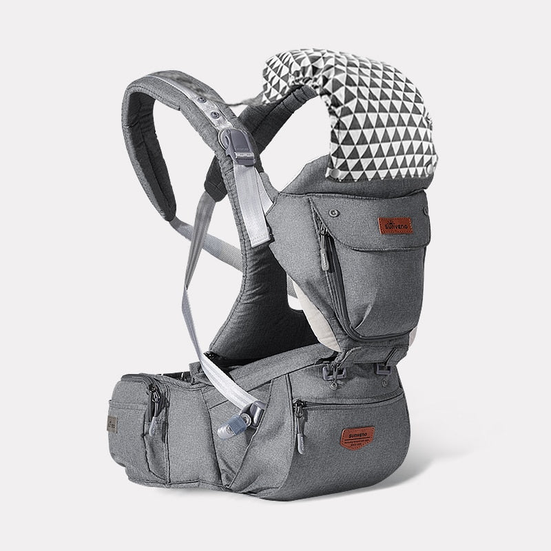 Ergonomic Baby Carrier Baby Kangaroo Child Hip Seat Tool Baby Holder Sling Wrap Backpacks Baby Travel Activity Gear - 200002065 general gray / United States Find Epic Store