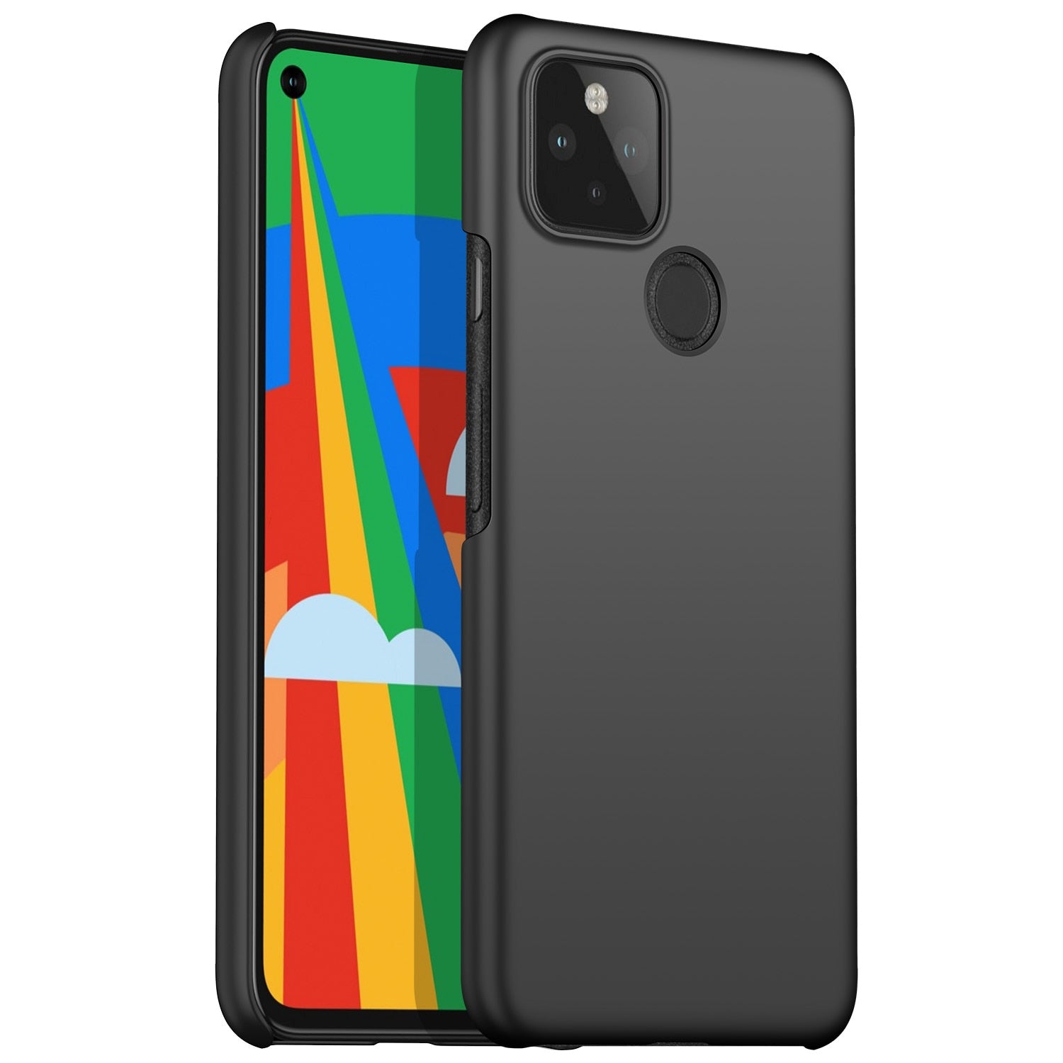 For Google Pixel 4 5 Pixel 4 5 XL 4A Case, Ultra-Thin Minimalist Slim Protective Phone Case PC Back Cover For Google Pixel 4 5XL - 380230 For Google Pixel 4 / Black phone case / United States Find Epic Store