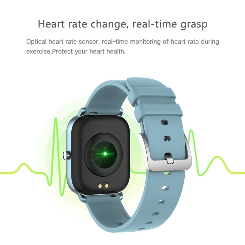 Original P8 Smart Watch Men Women Fitness Tracker 1.4 Inch Full Touch Heart Rate Blood Pressure Waterproof Smart watch - 200003487 Find Epic Store