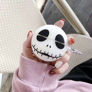 Accessories for Airpods Cases with Keychain For Airpods 2 1Cover Skull Pumpkin Luminous Cartoon Case Earphone Airpod Protector - 200001619 United States / for airpods 1 2 1 Find Epic Store