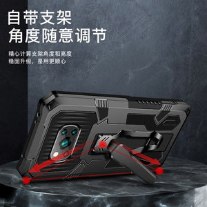 Gray Color Case - Shockproof Case For Xiaomi POCO X3 NFC Redmi Note 10 9 9S 7 8 5 10 Pro 9A 9C For Xiaomi POCO X3 Rugged Hybrid Armor Stand Covers - 380230 Find Epic Store