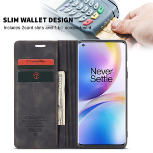 Original Flip Cases For OnePlus Nord/OnePlus 7 Pro 8 Pro 8T Retro Magnetic Card Stand Wallet For OnePlus 7 8 Pro 8T Nord - 380230 Find Epic Store