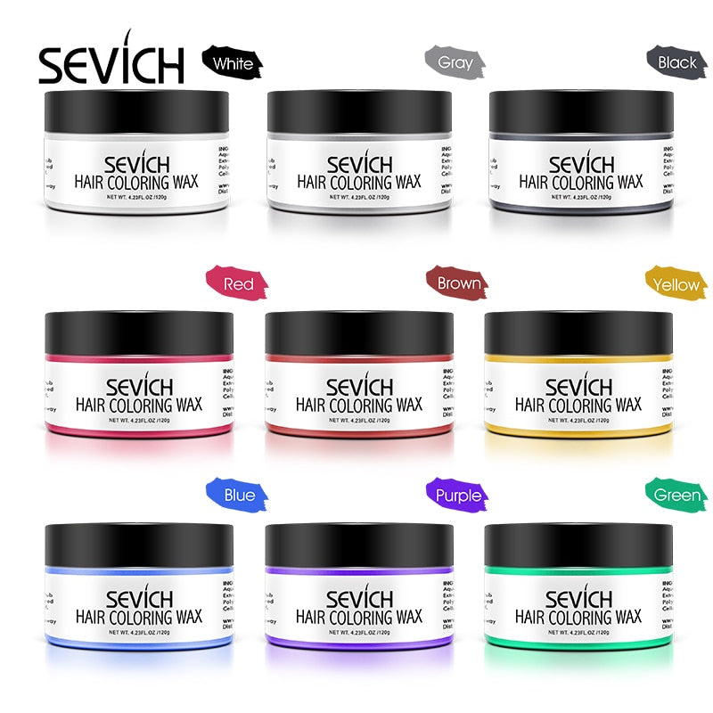 Sevich Hair Color Wax Hair Dye Permanent Hair Colors Cream Unisex Strong Hold Hairstyles - 200001173 Find Epic Store