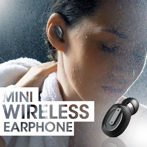 Mini Bluetooth 5.0 Monaural Earphone Mini Wireless Earbud Stereo Earphone IPX5 Waterproof Earbud for Xiaomi iPhone IOS Android - 63705 Find Epic Store