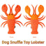 Pet Interactive Toys Plush Chew Sound Seafood Lobster Dog IQ Training Sniff Product Pet Supplies Bite Molars Tibetan Food - 200003723 Find Epic Store
