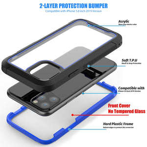 Silicone Phone Case For iPhone 11 Pro Max 7 8 XS Max XR Transparent Back Cover Soft Shockproof Simple Matte Bumper Phone Case - 380230 Find Epic Store