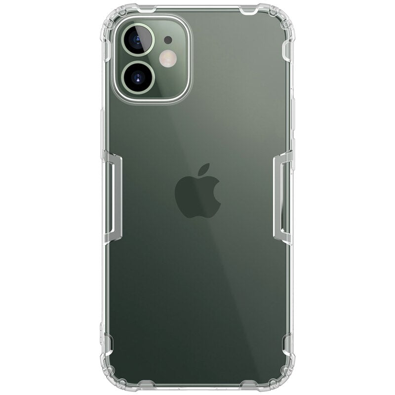 For Apple iPhone 12 Pro Max (2020) Case, NILLKIN Nature TPU Transparent Clear Soft Back Cover Case for iPhone 12 (2020) - 380230 for iPhone 12 Mini / White / United States Find Epic Store