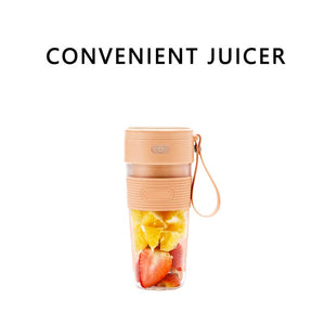 300ml Portable Juicer Electric USB Rechargeable Smoothie Blender Machine Mixer Mini Juice Maker Fast Food Processor Mobile Mixer - 611 Pink / United States / 6V Find Epic Store