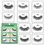 3 pairs of false eyelashes + eyelash tools 3D false eyelashes makeup eyelashes soft artificial fiber eyelashes eyelash gift box - 200001197 Find Epic Store