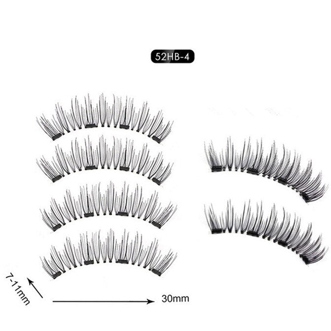 Magnetic Eyelashes With 2/3/4 Magnets - 200001197 52HB-4 / United States Find Epic Store