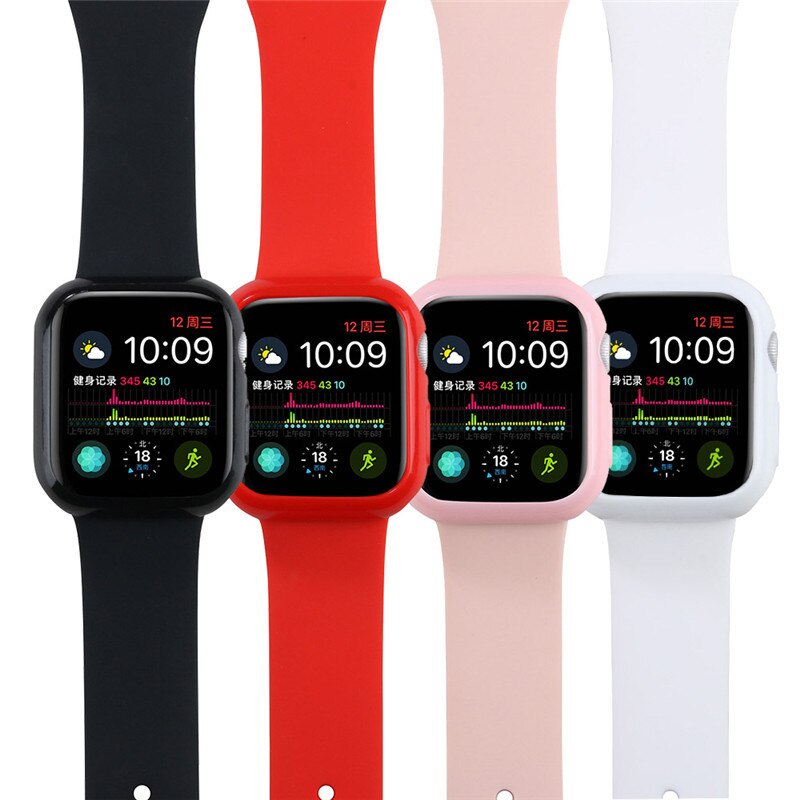 Watch Cover Case for Apple Watch 6/SE/5/4/3/2/1 Soft TPU Protector Bumper Frame Case for Iwatch Series 6 5 4 - 200195142 Find Epic Store