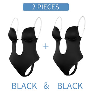 Bodysuit Shapewear - 31205 Two Pieces Black / S / United States Find Epic Store