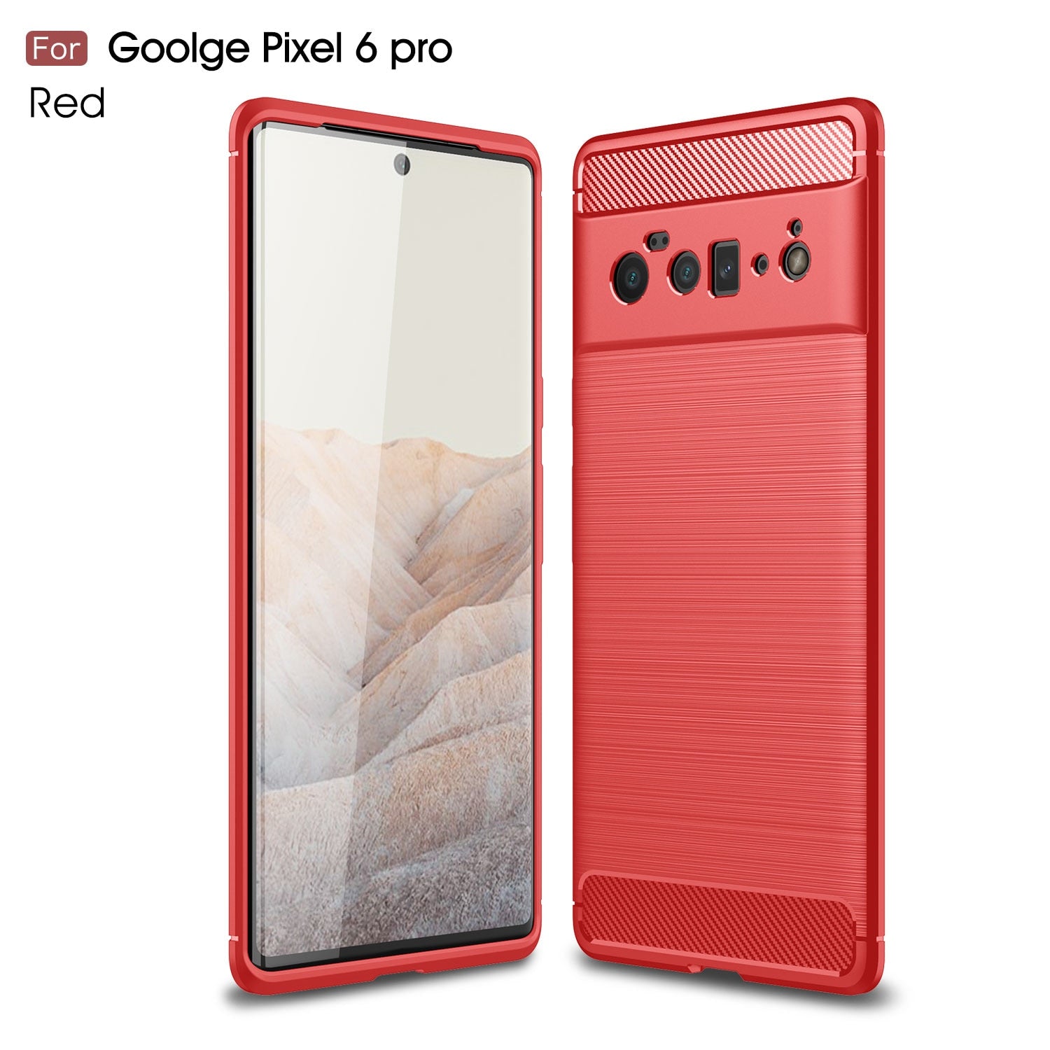 Case For Google Pixel 6 Pro Case Case Shockproof Cover For Pixel 3A 4A 5A 6 Pro 5G Cover TPU Protective Phone Back Case Pixel 6 Pro - 0 Pixel 3 / Red / United States Find Epic Store
