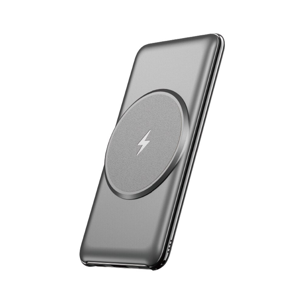 Power Bank For iPhone 13 Magnetic Wireless Charger, 10000mAh with Wireless Fast Charging 15W Wireless Charging Portable Charger - 0 United States / Grey Find Epic Store
