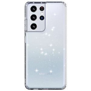 Bling Soft Case For Samsung Galaxy S21 Ultra/S21/S21+ 5G 2021 Case, Silicone Shockproof Transparent Protective For S21 Ultra Plus - 380230 for Galaxy S21 / Silver / United States Find Epic Store