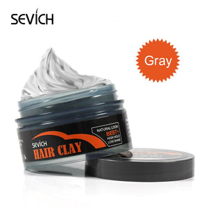 Sevich 100g Hair Styling Clay Mud for Men Strong Hold Hairstyles Matte Finished Molding Cream Long Lasting Stereotype Hair Wax - 200001186 Find Epic Store