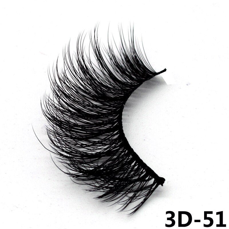 5 pairs 3d mink lashes handmade 3d lashes natural eye lashes makeup lashes extension - 200001197 Find Epic Store