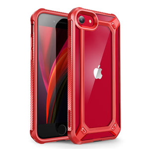 For iPhone SE 2020 Case For iPhone 7/8 Case EXO Series Premium Hybrid Protective Clear PC + TPU Bumper Case Back Cover - 380230 PC + TPU / Red / United States Find Epic Store