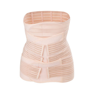 3 in 1 Postpartum Belly Recovery Belt Support Belly Belt Wrap Waist Pelvis Body Shaper Postnatal Shapewear Elastic Strip Shaper - 31205 Nude / F / United States Find Epic Store
