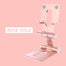 Metal Phone Holder Stand Mobile Phone Holder Stand For iPhone iPad Xiaomi Can Put Two Phones Universal Table Cell Phone Stand - 5093004 United States / Pink Color Find Epic Store