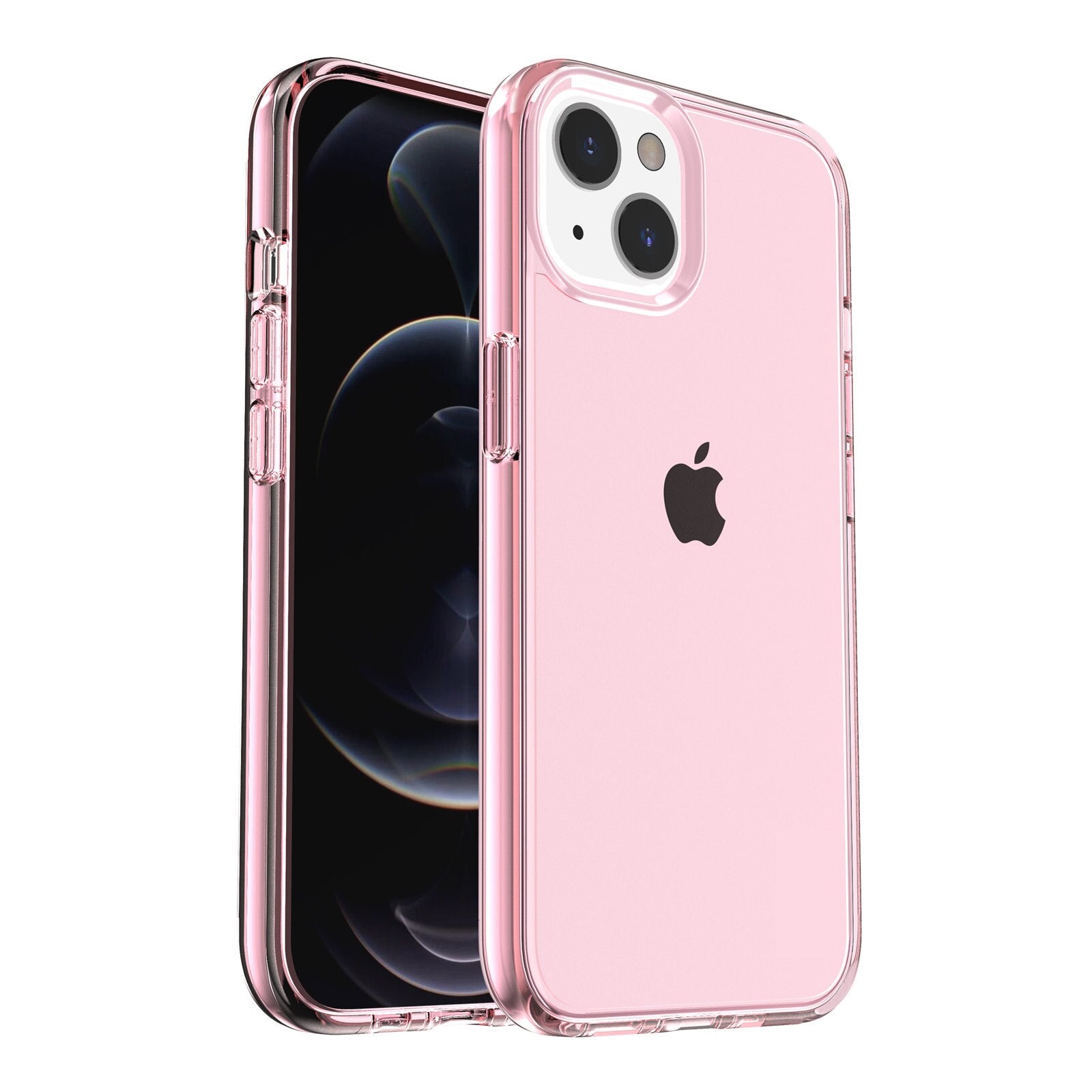 Crystal Clear for iPhone 13 Pro Max 13 Mini Phone Case Military-Grade Drop Protection Shock-Absorbing Corners Scratch Resistant - 380230 for iPhone 13 / Pink / United States Find Epic Store