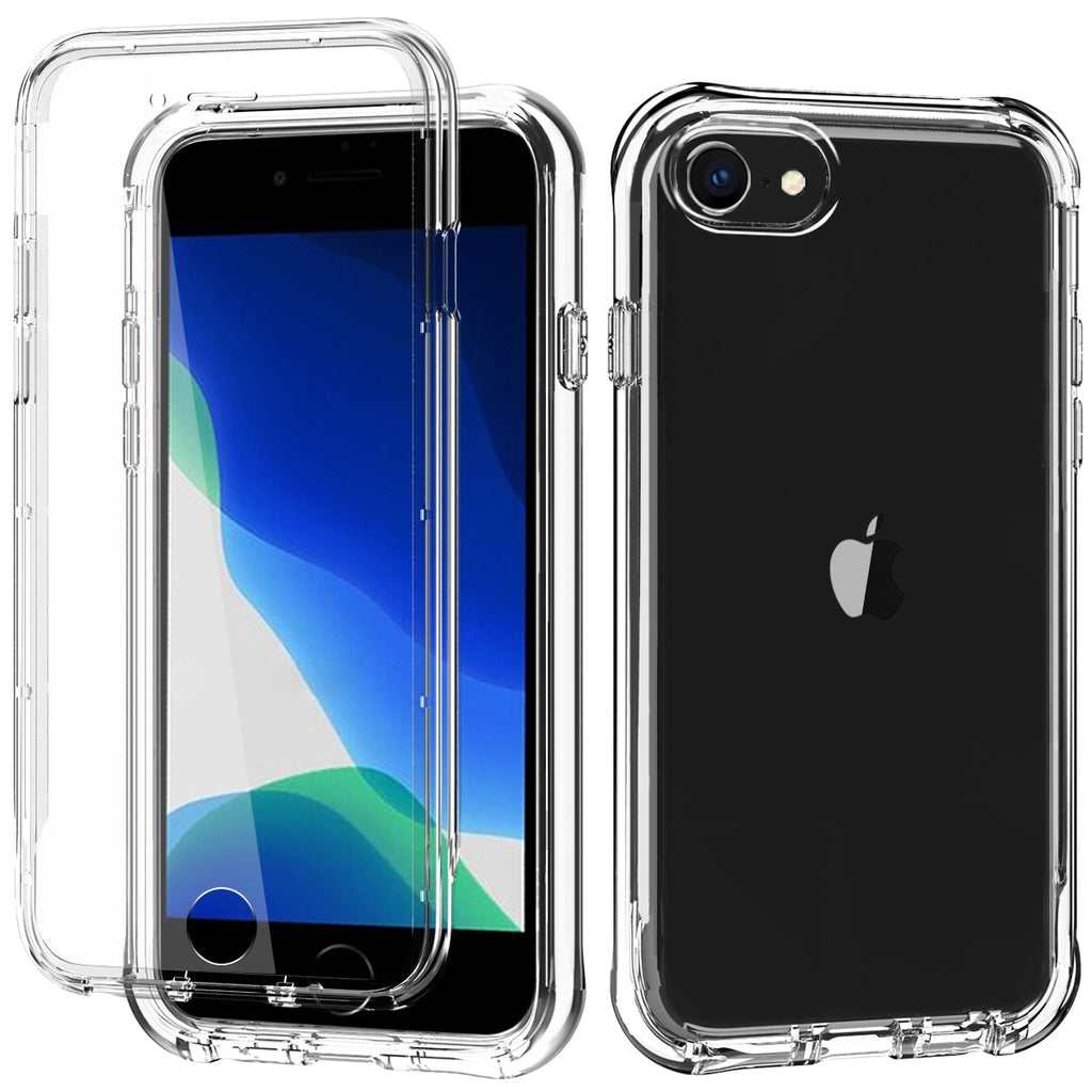 For iPhone SE 2020 case, iPhone 7 8 Case, Built-in Screen Protector Shockproof Dual Layer Protective Hard Plastic & Soft TPU - 380230 Find Epic Store