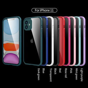 For iPhone 12 11 Pro Max Case, PC TPU Ultra Hybrid Comfort-grip Cell Phone Cases Protective Case Cover Support Wireless Charging - 380230 Find Epic Store