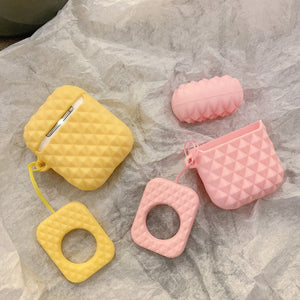 For 3d AirPods 2 1 Case Cute bag pineapple Cover Earphone Accessories Anime Cases Anti-lost rope door & pair For AirPods 21 Case - 200001619 Find Epic Store