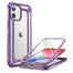 For iPhone 12 Mini Case 5.4 inch (2020 Release) UB EXO Pro Hybrid Clear Bumper Cover WITH Built-in Screen Protector - 380230 PC + TPU / Purple / United States Find Epic Store