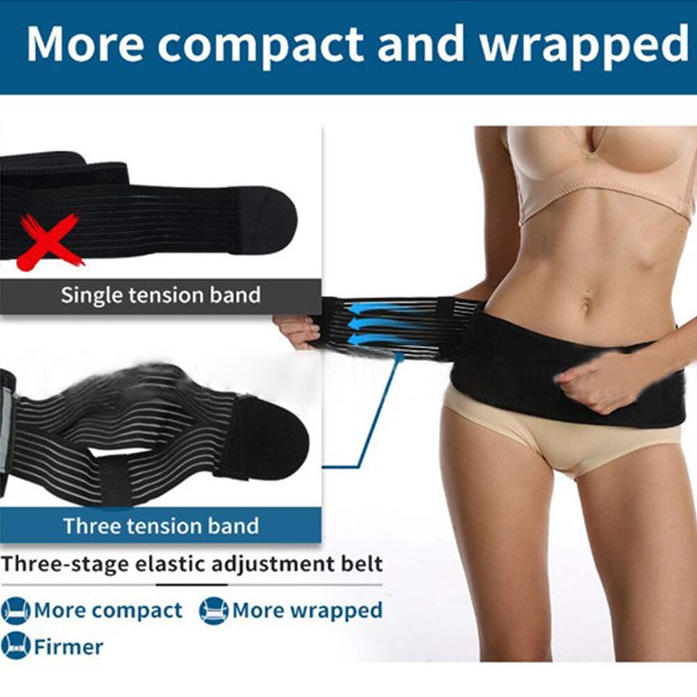 Sacroiliac Support Hip Belt Posture Correction Belt Compression Waist Hip Belt Breathable Postpartum Recovery Correction Belt - 200001427 Find Epic Store