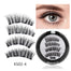 2 Pairs of 4 Handmade Natural Magnetic Eyelashes - 200001197 KS02-4 / United States Find Epic Store