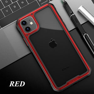 Shockproof Silicone Case For iPhone 11/11 Pro/Pro Max - Hard PC Clear - 380230 for iPhone 11 / Red / United States Find Epic Store