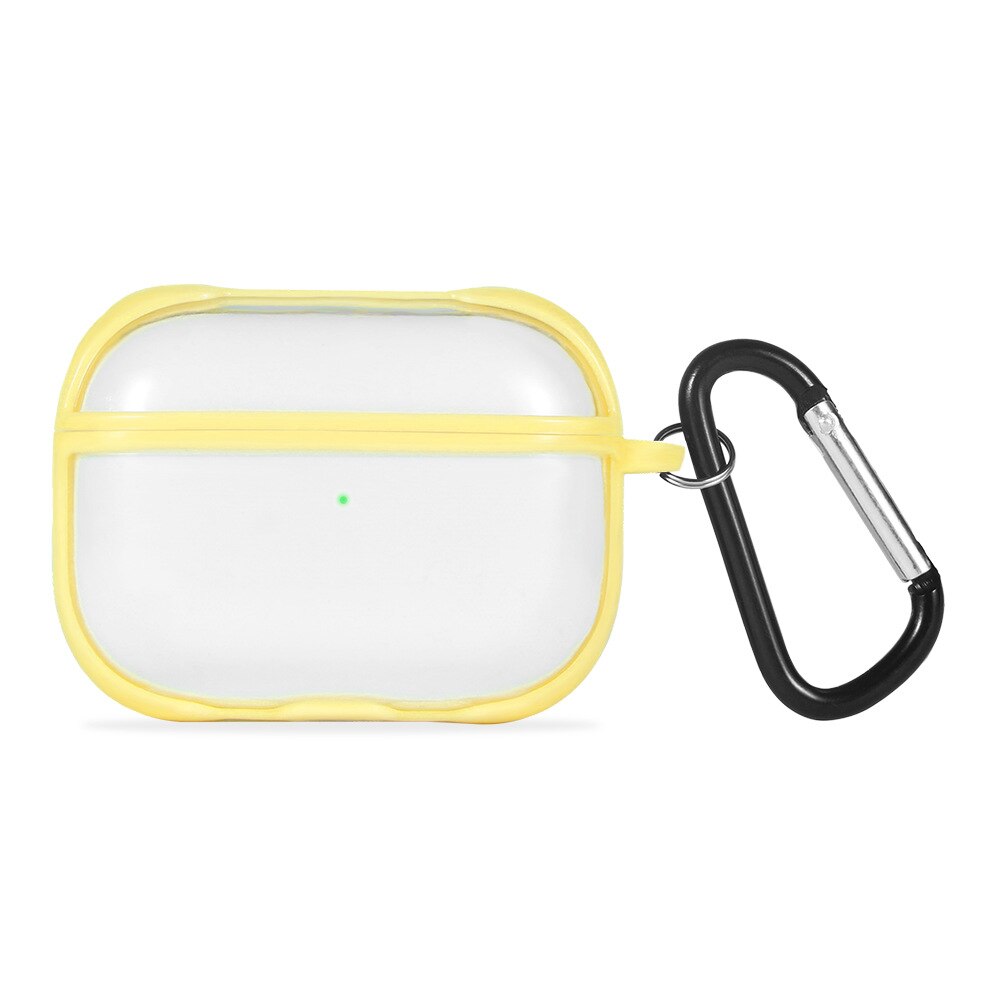 Case for AirPods Pro Case Transparent Cases Keychain Earphone Accessories [Fingerprint Resistant Matte Surface] for AirPods Case - 200001619 United States / yellow Find Epic Store