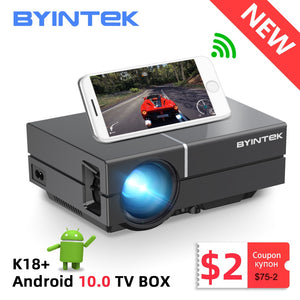 BYINTEK K8 Mini Portable 1080P 150inch Home Theater Digital LCD Video LED Projector for 3D 4K Cinema(Optional Android 10 TV Box) - 2107 Find Epic Store
