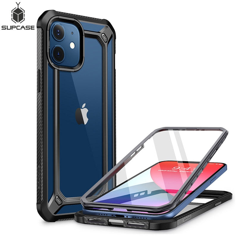 For iPhone 12 Mini Case 5.4 inch (2020 Release) UB EXO Pro Hybrid Clear Bumper Cover WITH Built-in Screen Protector - 380230 Find Epic Store