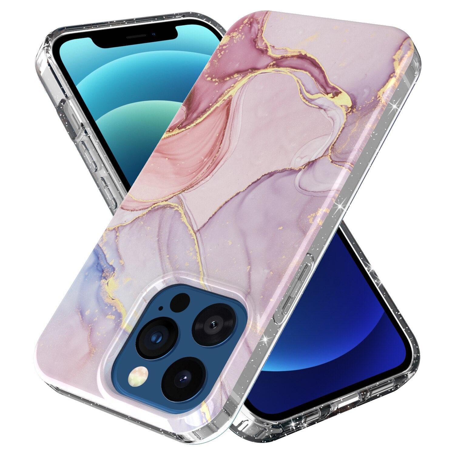 Case For iPhone 13 Pro Max Case 6.7 Inch 2021, Marble Ultra Slim Thin Glossy Shockproof TPU Rubber Stylish Flexible Protective Cover - 0 for iPhone 13 / P-GWL10038 / United States Find Epic Store