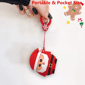 Silicone Cute Cartoon for AirPods Accessories AirPods Case Unique Designed for Kids Girls Boys(Santa Claus)for airpods Case - 200001619 Find Epic Store